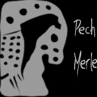 logo des grottes du pech merle dans le lot, en occitanie